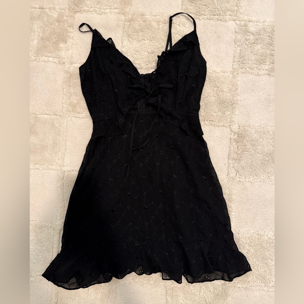 Storia Black Mini Dress